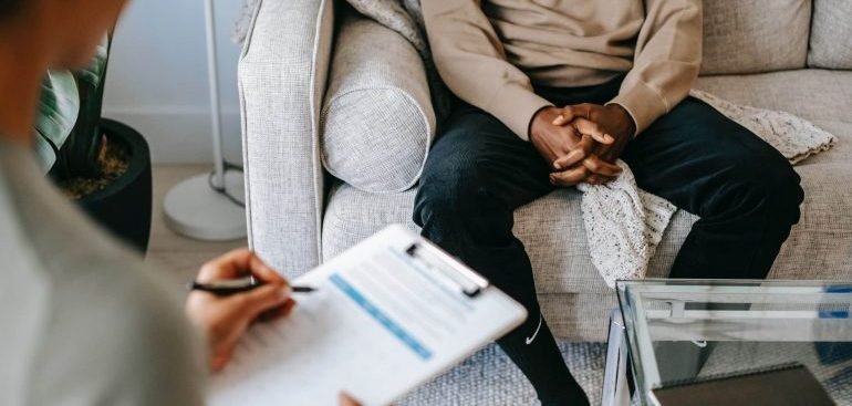 A patient discussing whether he's a candidate for inpatient or outpatient program in Florida