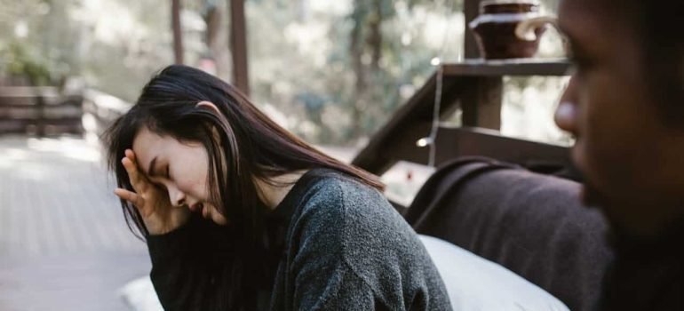 A Couple Talking to each other